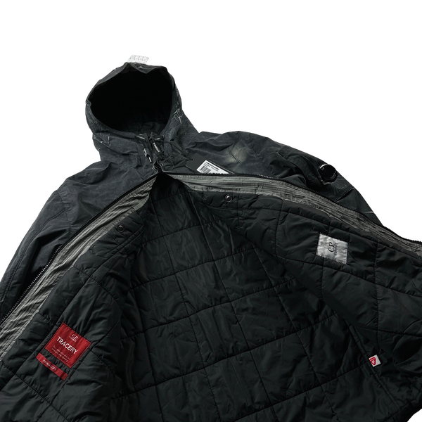CP Company Grey Quilted Primaloft Tracery Lens Viewer Jacket - XL