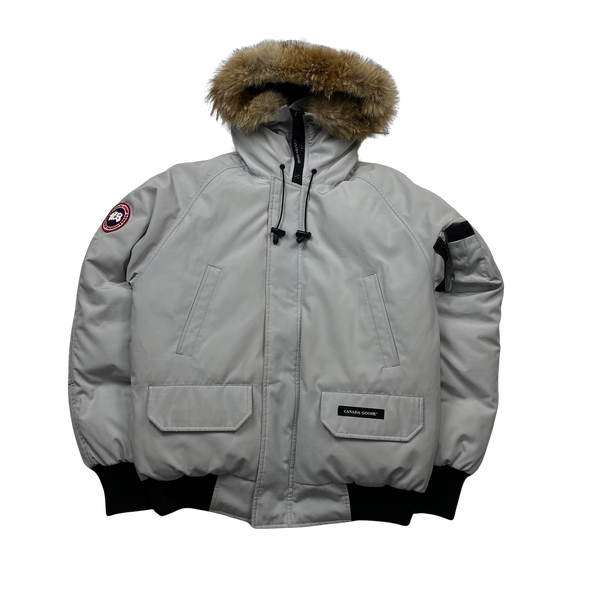Canada Goose White Chilliwack Puffer - Small