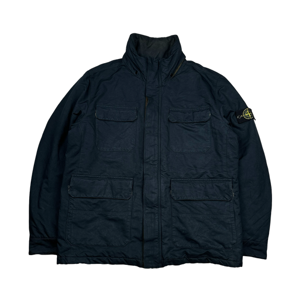 Stone Island 2011 Navy David OVD Field Jacket - 3XL