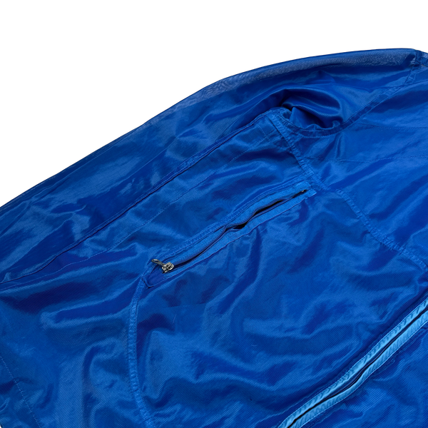Stone Island 2006 Blue Mesh Opaque Cover Jacket - Large