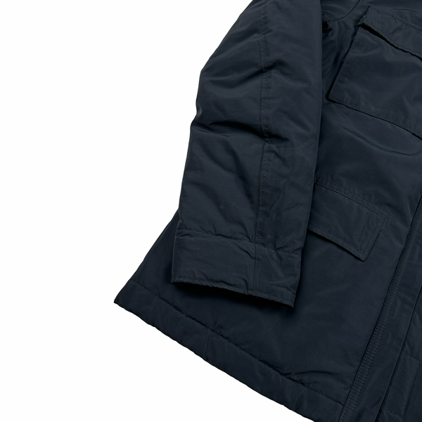 Stone Island Navy Micro Reps Primaloft Padded Field Jacket - Medium