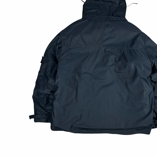 Stone Island Vintage 1996 Navy 3 In 1 Green Edged Dutch Rope Nylam Jacket - XL