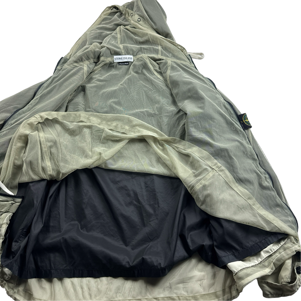 Stone Island 2003 Interliner 3 in 1 Mesh Hooded Jacket - Medium 
