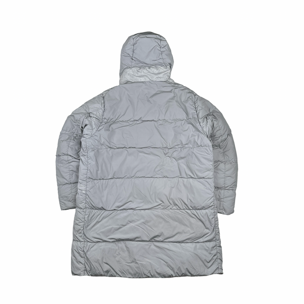 CP Company Grey Nycra-R Puffer Parka Jacket - 3XL