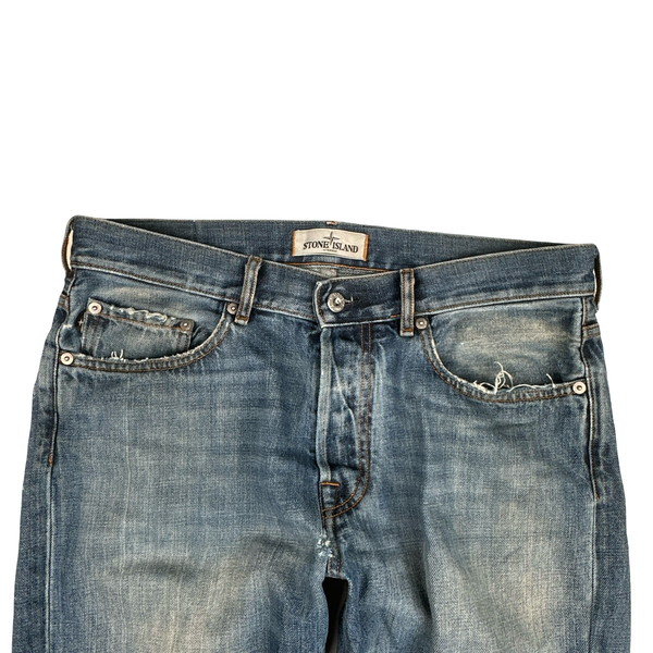 Stone Island 2013 Blue Denim RE-T Fit Jeans - 32”