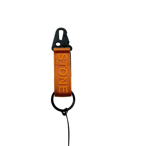 Stone Island 2023 Orange Keychain Belt Hook