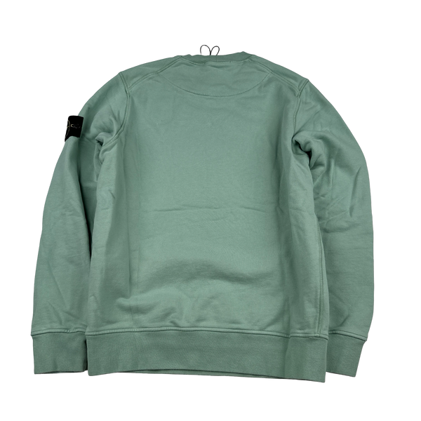 Stone Island 2024 Mint Green Crewneck Jumper - Medium