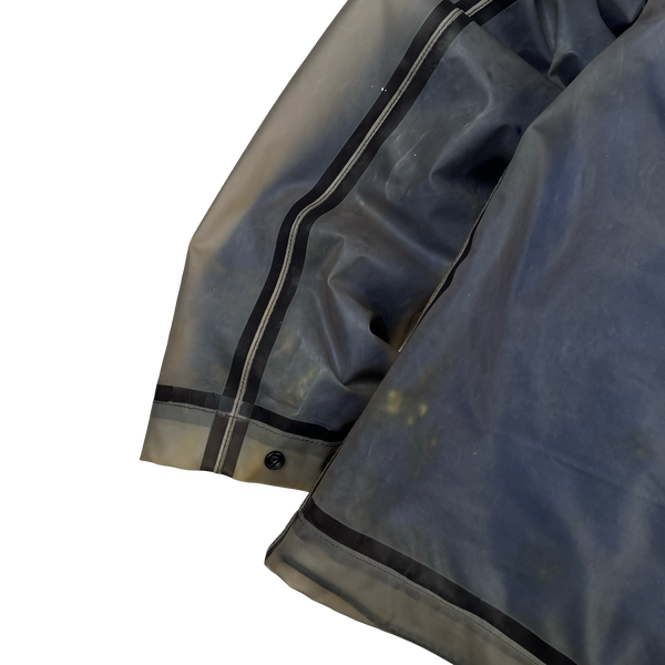 Stone Island 2015 Royal Blue Poly Cover Jacket - Medium