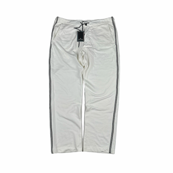 Stone Island 2007 White Vintage Tracksuit Joggers - XXL