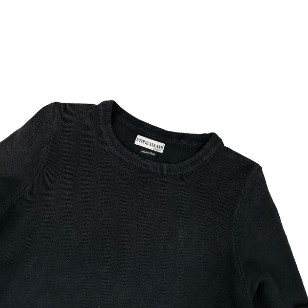 Stone Island Vintage 2000 Thick Cotton Blend Pullover Knit - XL