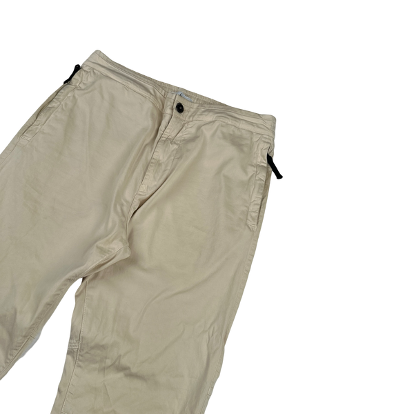 Stone Island 2020 Cream Cargo Trousers - 34"