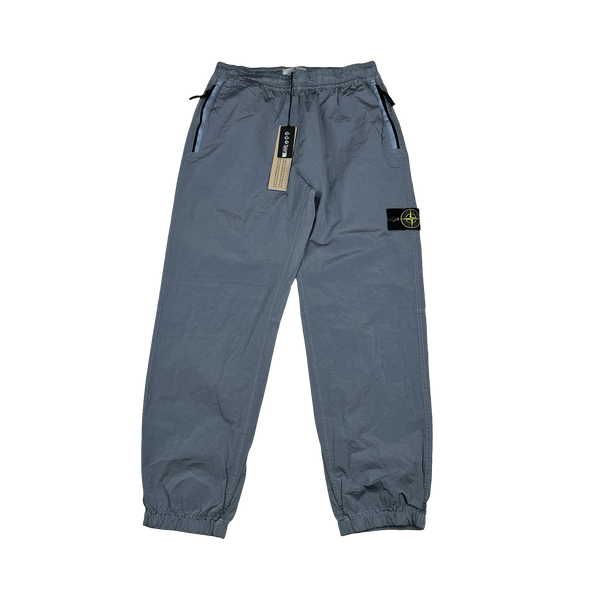 Stone Island 2024 Blue Nylon Metal Econyl Trousers - 29" &  31"