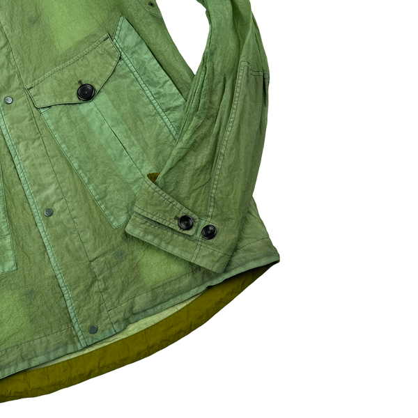 Ten C Green Lightweight Tempest Anorak Jacket - Medium