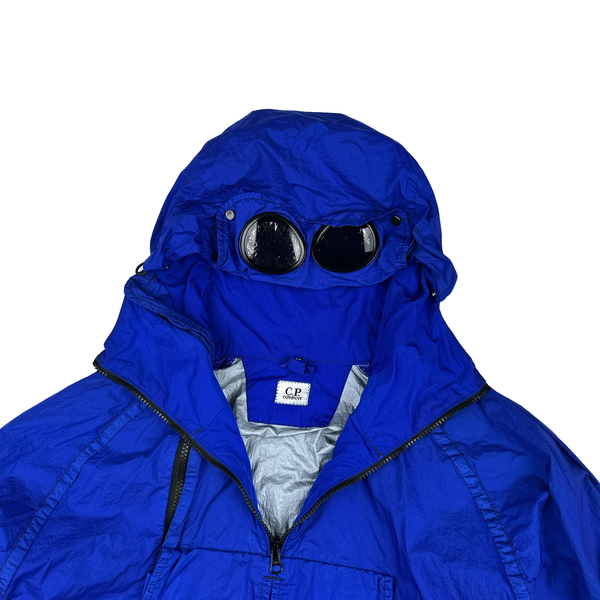 CP Company Electric Blue Nyfoil Goggle Jacket - XL – Mat's Island
