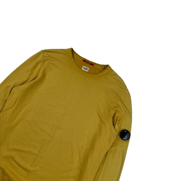 CP Company Yellow Lens Viewer ReColour Crewneck - Medium