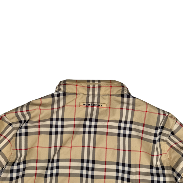 Burberry Nova Check Hooded Lightweight Bag Jacket - Large