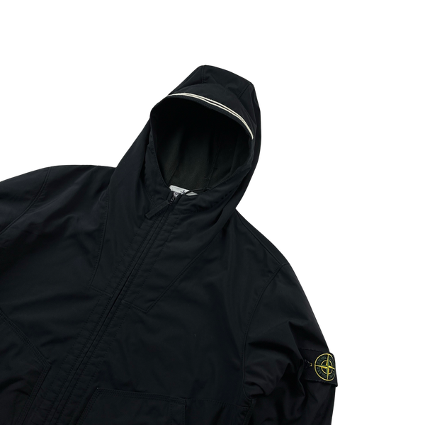 Stone Island 2012 Black Fleece Lined Soft Shell R Jacket - XL