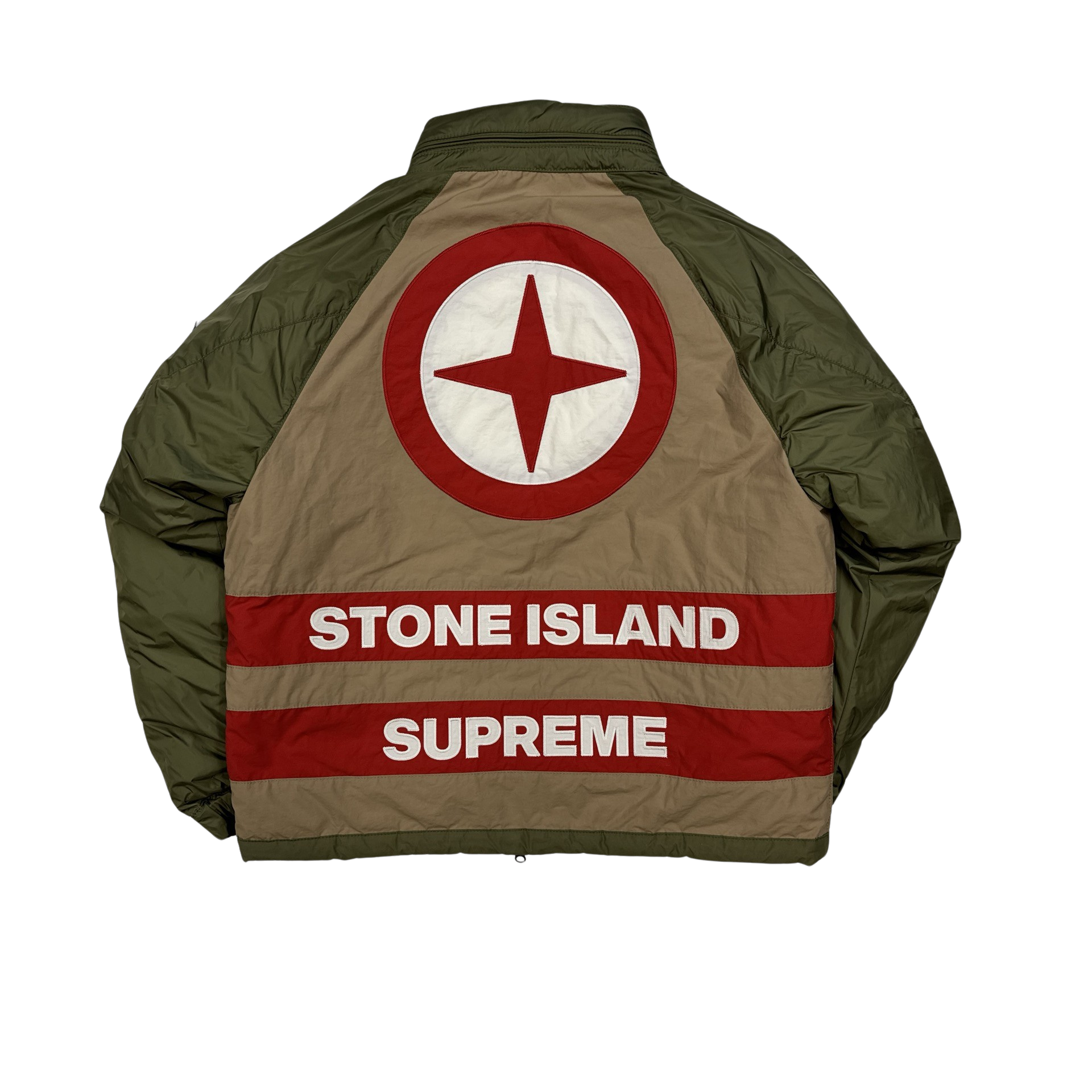 Stone Island x Supreme 2023 Tela Logo Reversible Down Puffer 