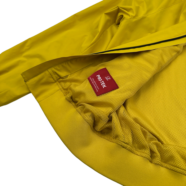 CP Company Yellow Pro Tek Lightweight Jacket - Large