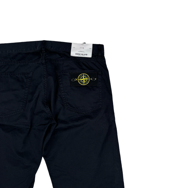 Stone Island 2017 Black Slim Fit Trousers - 32"