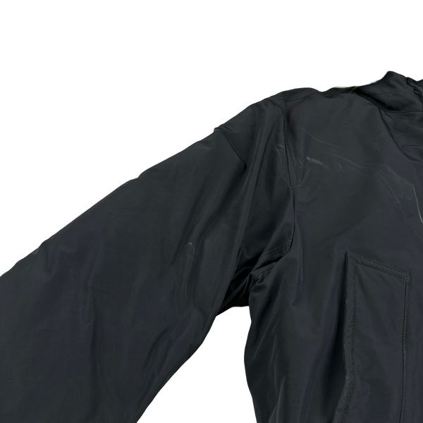 Stone Island 2018 Black Micro Reps Down Filled Parka Jacket - Large