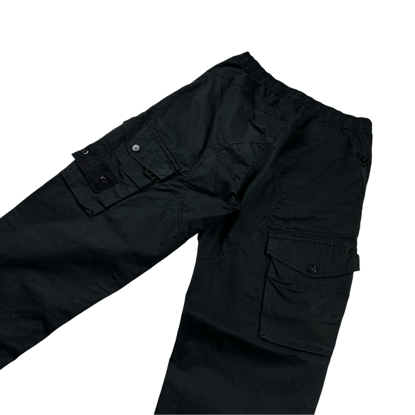Stone Island 2020 Black Ghost Cargo Trousers - 30