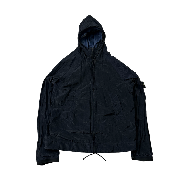 Stone Island 2006 Nylon Metal Navy Shimmer Jacket - XL – Mat's Island