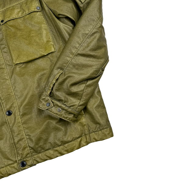 CP Company Olive Green Nyber Field Jacket - Large
