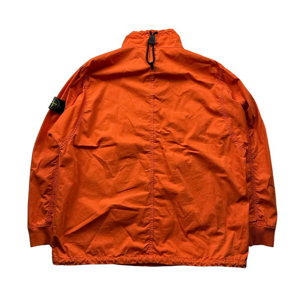 Stone Island Orange Smock Pullover Overshirt - XL – Mat's Island