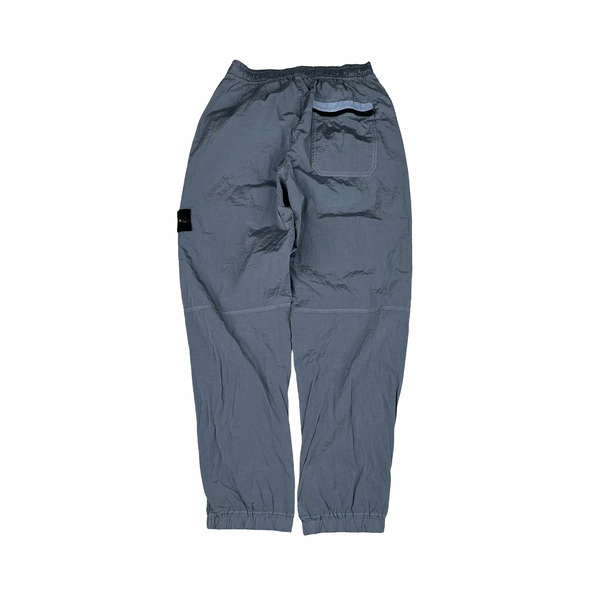 Stone Island 2024 Blue Nylon Metal Econyl Trousers - 29"
