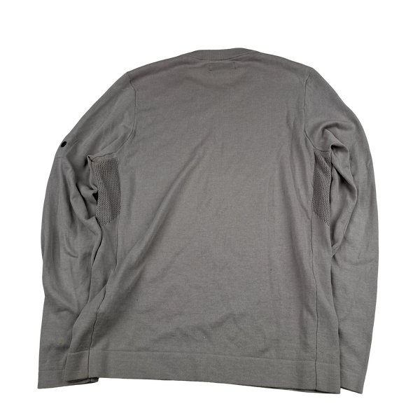 Stone Island 2017 Shadow Project Grey Cotton Crewneck Knit - Large