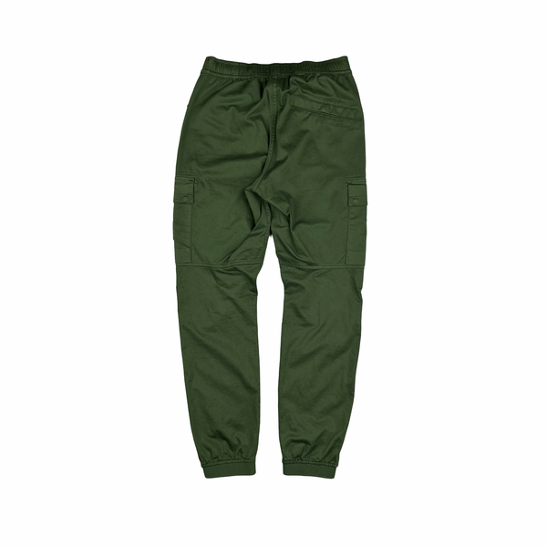 Stone Island 2022 Green RE T Cargo Trousers - Small