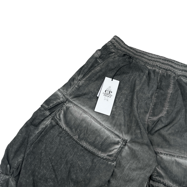 CP Company x Palace Grey Nylon Cargo Trousers - 32"