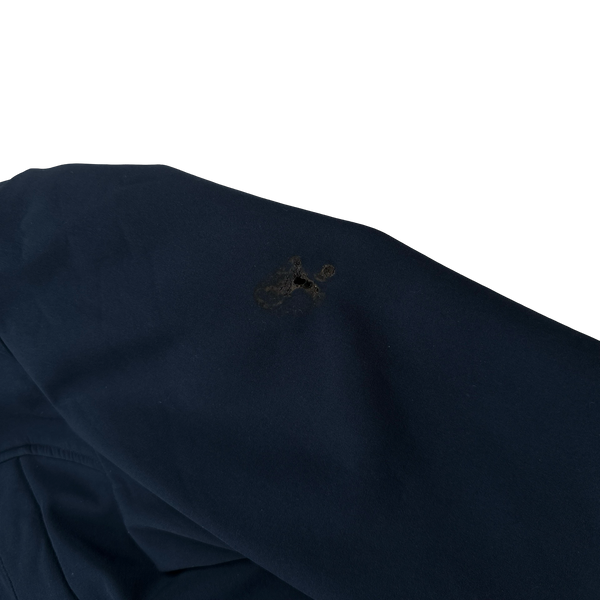 CP Company Navy Blue Soft Shell Goggle Jacket - Medium