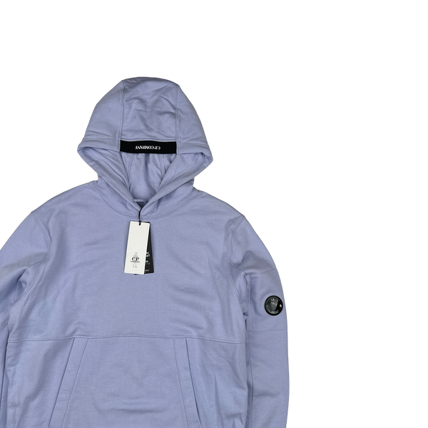 CP Company Lilac Cotton Lens Viewer Pullover Hoodie XL