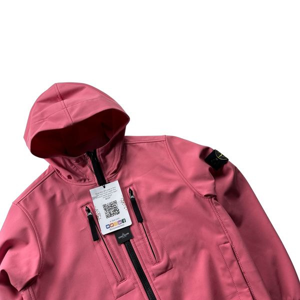 Stone Island 2022 Pink Soft Shell Juniors Jacket - Age 10