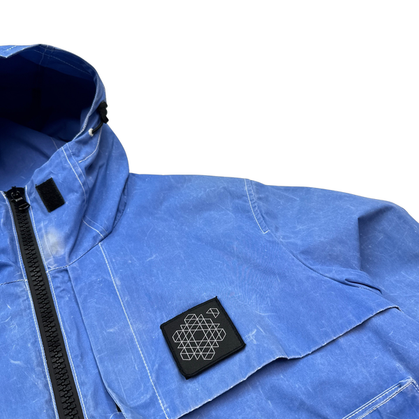 Plurimus Blue Garment Dyed Jacket - Large