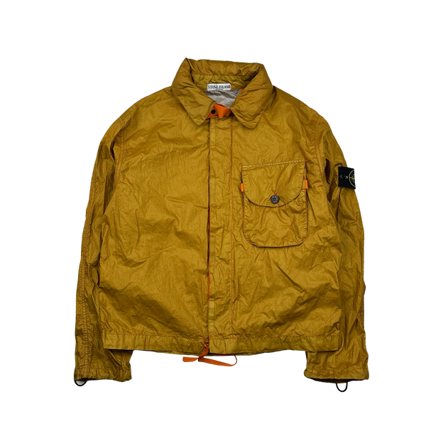 Stone Island 2004 Paul Harvey Orange Parachute Nylon Jacket - Medium