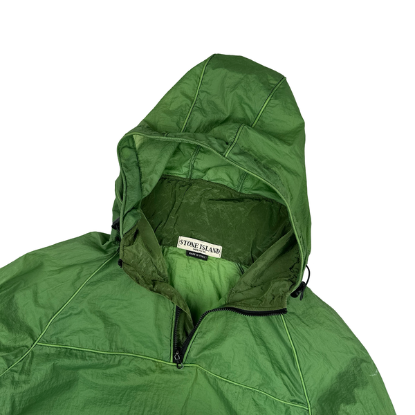 Stone Island 2006 Archive Hyperlight Mesh Badge Nylon Pullover Smock - Large