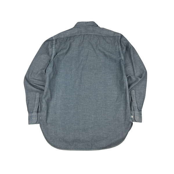 Stone Island Vintage 2002 Light Denim Cotton Shirt - Medium