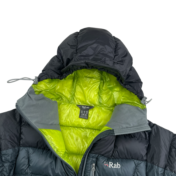 RAB Navy/Black Pertex Endurance Infinity Down Zipped Puffer Jacket - Small