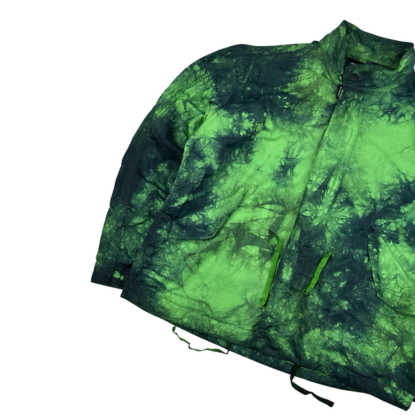 Nemen Tie Dye Green Zipped Jacket - Large