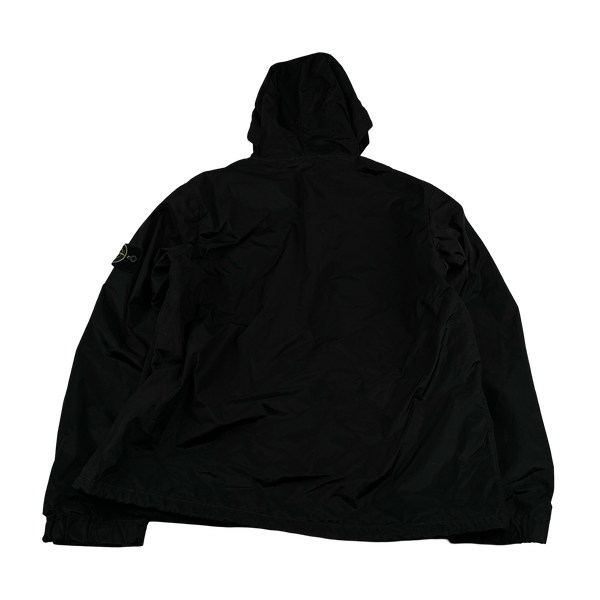 Stone Island 2009 Black Nylon Metal Velvet Lined Jacket - 3XL