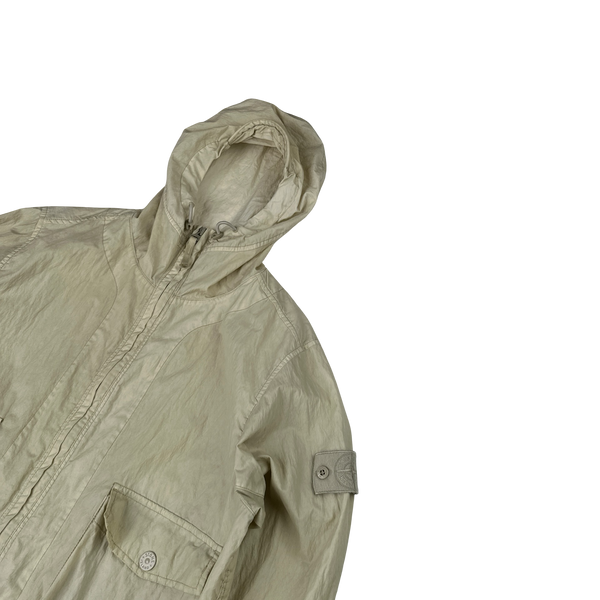 Stone Island 2019 50 Fili Resinata Ghost Parka Jacket - Small