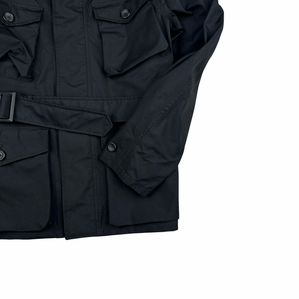 Ten C Black Field Multiple Pocket Smock Snow Jacket - Large