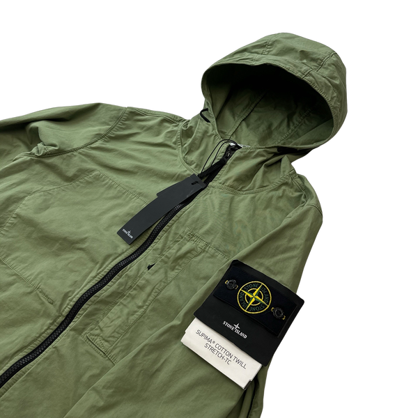 Stone Island 2023 Supima Cotton Twill Stretch TC Jacket - Small