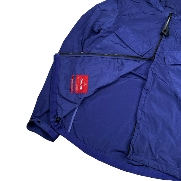 CP Company Blue Chrome Goggle Lightweight Jacket - XL