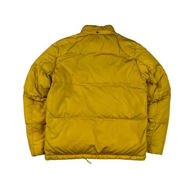 CP Company Frosted Yellow Down Puffer Jacket - XL