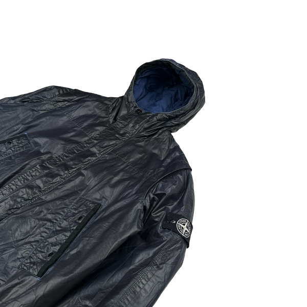 Stone Island 2011 Dark Blue Colour Change Ice Down Jacket - XL