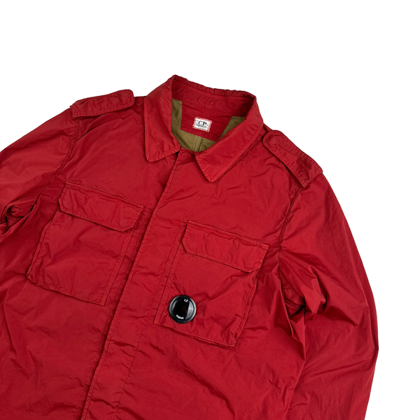 CP Company Lens View Red Overshirt - XXL